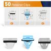 image:imageGOOACC 20Pcs APillar Trim Hardware Windshield Moulding Retaining Clips with Sealer Compatible with Ford Explorer 20112019 OEMBB5Z78519R44A BB5Z78519R44A GRC11650PCS Hyundai  Kia Clips