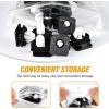 image:imageGOOACC 20Pcs APillar Trim Hardware Windshield Moulding Retaining Clips with Sealer Compatible with Ford Explorer 20112019 OEMBB5Z78519R44A BB5Z78519R44A GRC11620Pcs APillar Clips
