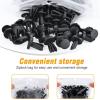 image:imageGOOACC 20Pcs APillar Trim Hardware Windshield Moulding Retaining Clips with Sealer Compatible with Ford Explorer 20112019 OEMBB5Z78519R44A BB5Z78519R44A GRC116100Pcs Fender Liner Clip