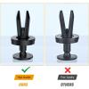 image:imageGOOACC 20Pcs APillar Trim Hardware Windshield Moulding Retaining Clips with Sealer Compatible with Ford Explorer 20112019 OEMBB5Z78519R44A BB5Z78519R44A GRC116100Pcs Fender Liner Clip
