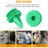 image:imageGOOACC 20Pcs APillar Trim Hardware Windshield Moulding Retaining Clips with Sealer Compatible with Ford Explorer 20112019 OEMBB5Z78519R44A BB5Z78519R44A GRC116100Pcs Door Panel Clips 75mm