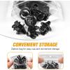 image:imageGOOACC 50PCS Door Panel Retainer with Sealer Compatible for GM Buick Chevrolet Cadillac GMC Hummer H2 Oldsmobile Pontiac Saturn Ford Lincoln MKS Replaces GM 11519031 Hummer H2 2003 25Pcs Radiator Shroud Grille Clips