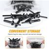 image:imageGOOACC 50PCS Door Panel Retainer with Sealer Compatible for GM Buick Chevrolet Cadillac GMC Hummer H2 Oldsmobile Pontiac Saturn Ford Lincoln MKS Replaces GM 11519031 Hummer H2 2003 50Pcs 14 Hole Retainer
