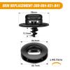 image:imageGOOACC 50Pcs Pillar Retainers with Sealer for Land Rover LR053837 LR034389 Discovery Range Rover Sport8 Sets Floor Mat Retaining Clips