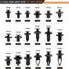image:imageGOOACC 190 Pcs Car Retainer Clips  18 Most Popular Sizes with 360PCS Car Plastic Rivets Fasteners Push Retainer Kit  18 Sizes with Fasteners Remover for GM Toyota Honda Nissan Mazda Ford Chrysler