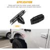 image:imageGOOACC 25PCS Fender Flare Moulding Clips Jeep Liberty Rocker for Chrysler 55157055AA 55157065AA Jeep Wrangler Jeep Liberty  25Pack