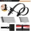 image:imageGOOACC 620 Pcs Car Retainer Clips  16 Most Popular Sizes with 240PCS Car Plastic Rivets Fasteners Push Retainer Kit  12 Sizes with Fasteners Remover for GM Toyota Honda Nissan Mazda Ford Chrysler