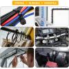 image:imageGOOACC Heavy Duty 8 Inch Ultra Strong Plastic MultiPurpose Cable Zip Ties 100Pack Black