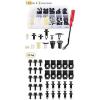 image:imageGOOACC 166 Pcs Car Retainer Clips amp Screw Grommets  Bonus Fastener Remover 35PCS Engine Under Cover Splash Shield Guard Body Bolts Bumper Fender Liner for GM Toyota Honda Nissan Mazda