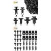 image:imageGOOACC 200 Pcs Universal Plastic Fender Clips Push Bumper Fastener Rivet Clips and 35PCS Engine Under Cover Splash Shield Guard Body Bolts Bumper Fender Liner for GM Ford Toyota Honda Chrysler